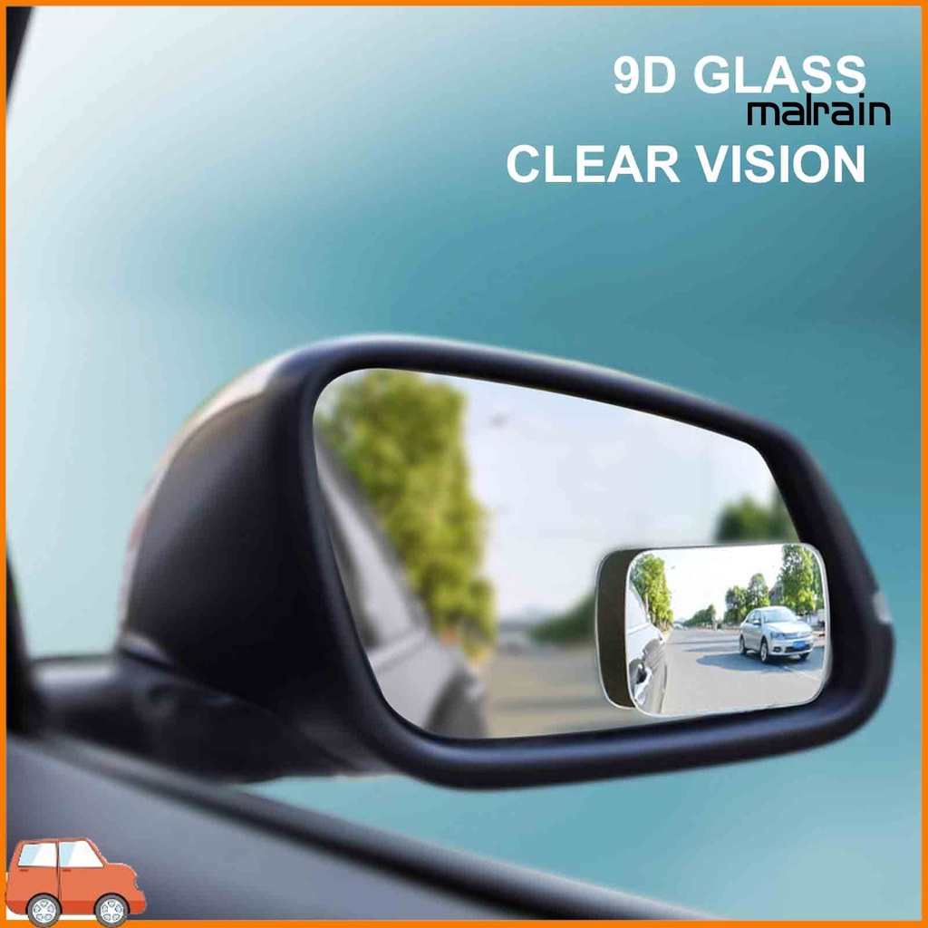 Set 2 Gương Chiếu Hậu Mini Góc Rộng 360 Độ Cho Xe Hơi