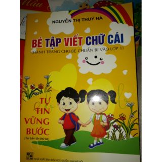 Vở tập viết chữ cái cho bé chuẩn bị vào lớp 1