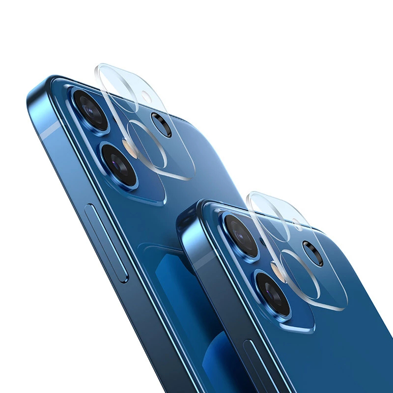 1 Kính Cường Lực 100D Trong Suốt Bảo Vệ Camera Cho iPhone 12 Mini Pro Max