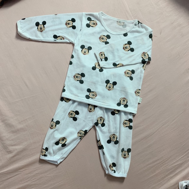 Thanh lý bộ cotton carter mickey cho bé 7-9kg (hình thức 80%)