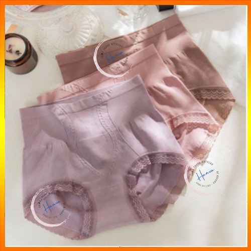 Quần Lót Nữ Gen Bụng Cạp Cao Nâng Mông Chất Cotton Co Dãn Thoải Mái Thoáng Mát Kháng Khuẩn Hanva