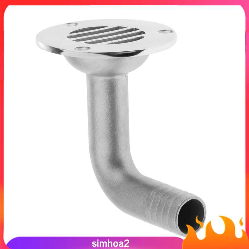 Ống thoát nước sàn nhà 90 độ 3/4" bằng thép không gỉ | BigBuy360 - bigbuy360.vn