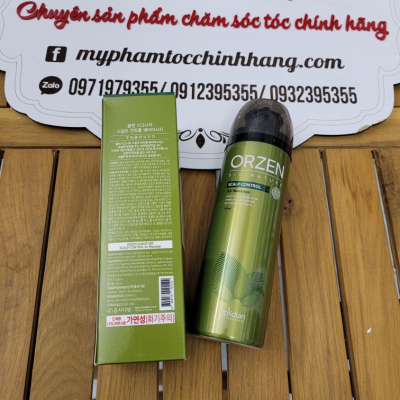 Massage kích thích mọc tóc Orzen 180ml