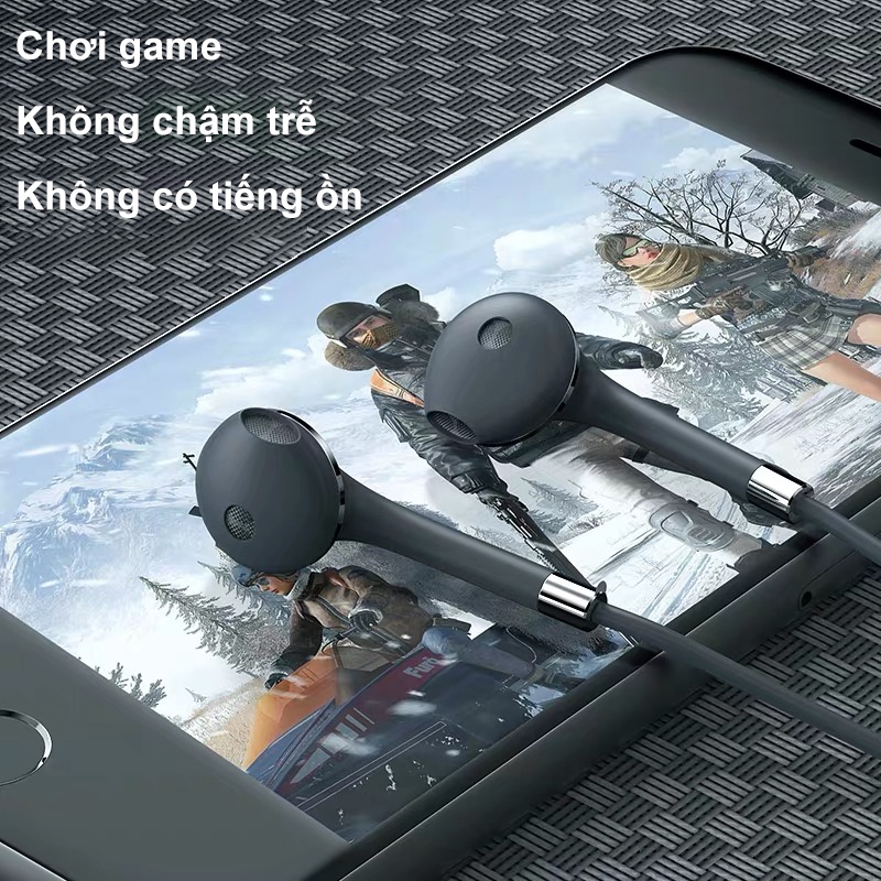 Tai nghe nhét tai Newmsnr 715 chống thấm nước có micro âm thanh sống động độc đáo