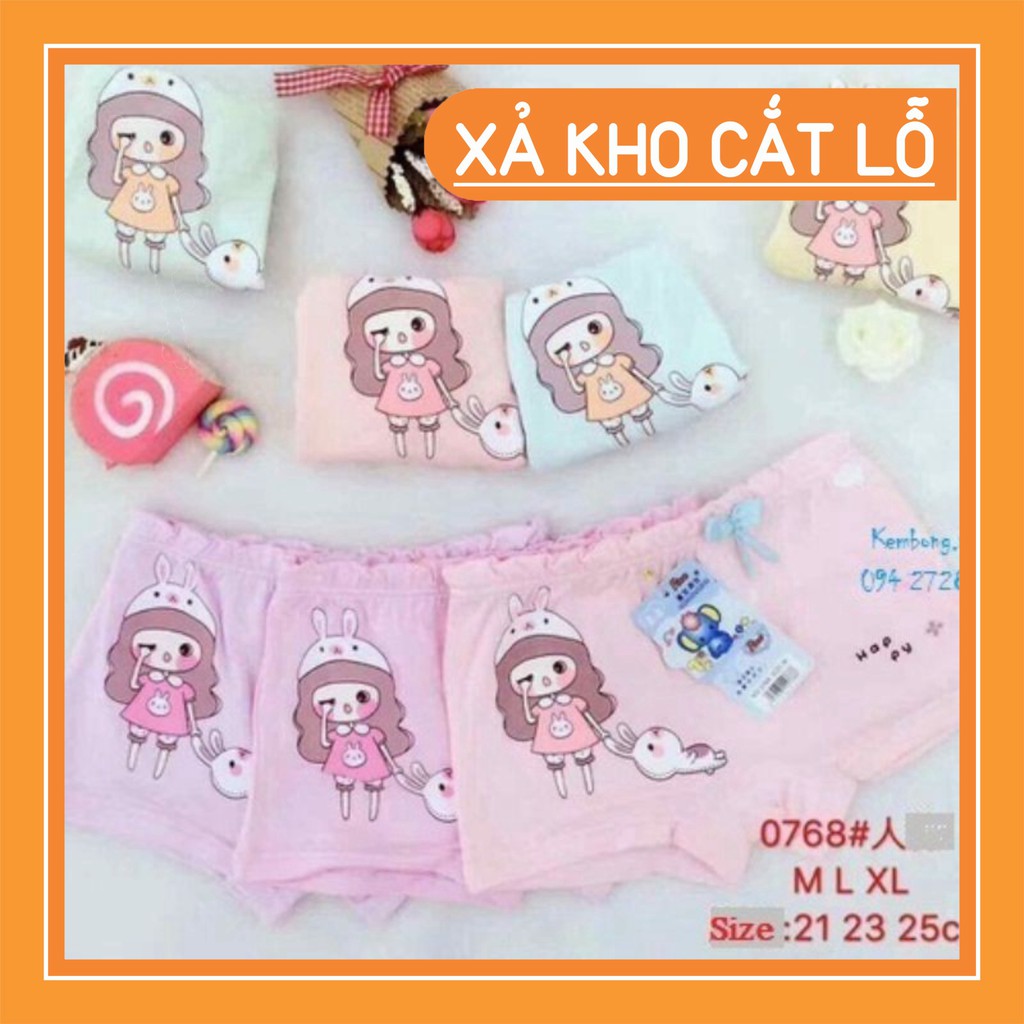 Sỉ Sét 5 Quần Chip Đùi Bé Gái Hàng Quảng Châu Cao Cấp Vải Cotton Siêu Mát, Dễ Thương Rẻ Nhất Thị Trường