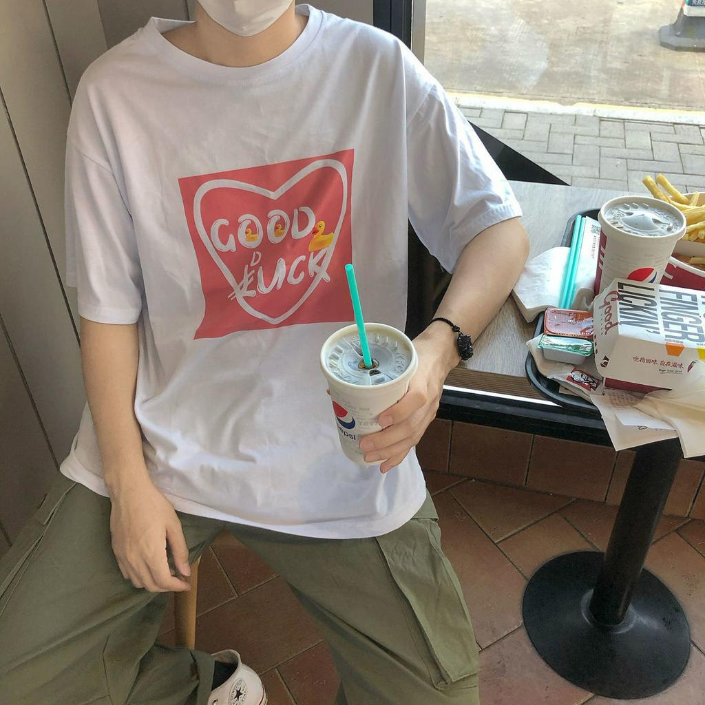 Áo Phông Nữ Summer New Cute Print Short Sleeve T-shirt Female Students