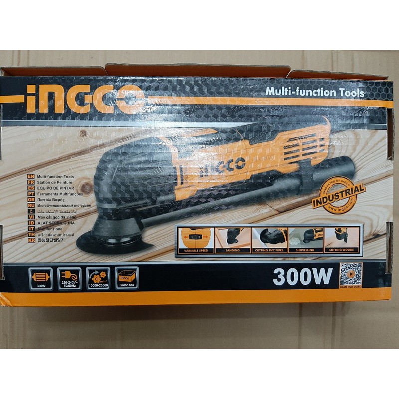 300W Máy cắt góc rung đa năng INGCO MF3008