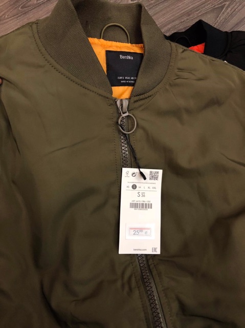 Áo bomber nam