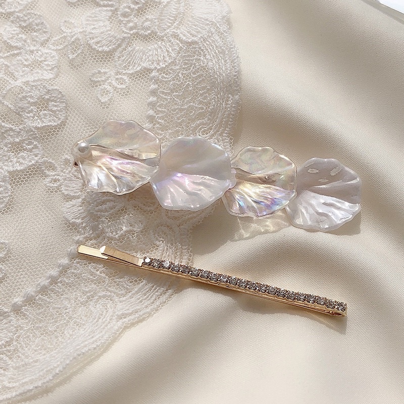 Sét kẹp hoa Lan Trắng 🌷