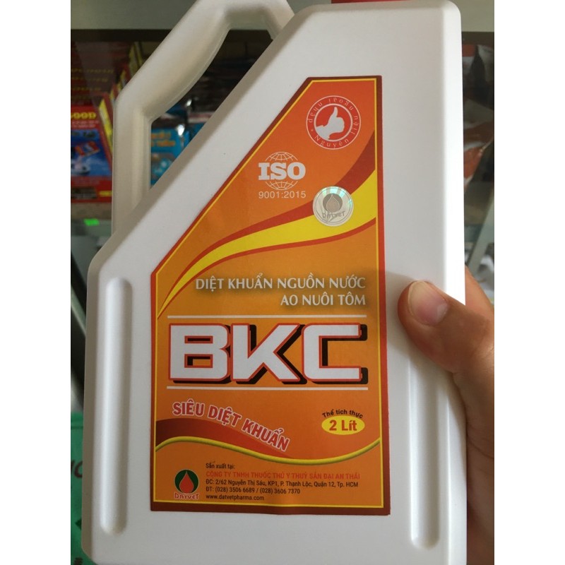 BKC 80 nguyên liệu 2lít/cal