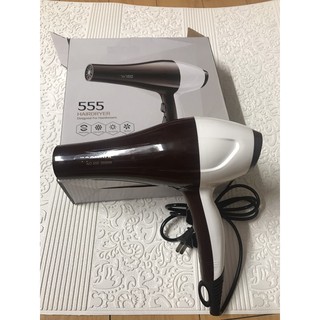 [XẢ KHO] máy sấy tóc 555 2 chiều công suất 2000w- 3000w-3500w + 1 đầu thổi