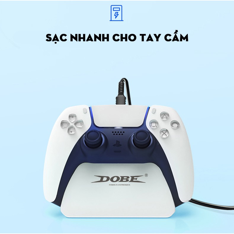 Đế nhựa tay cầm PS5 DualSense - PlayStation 5, dock tay cầm PS5