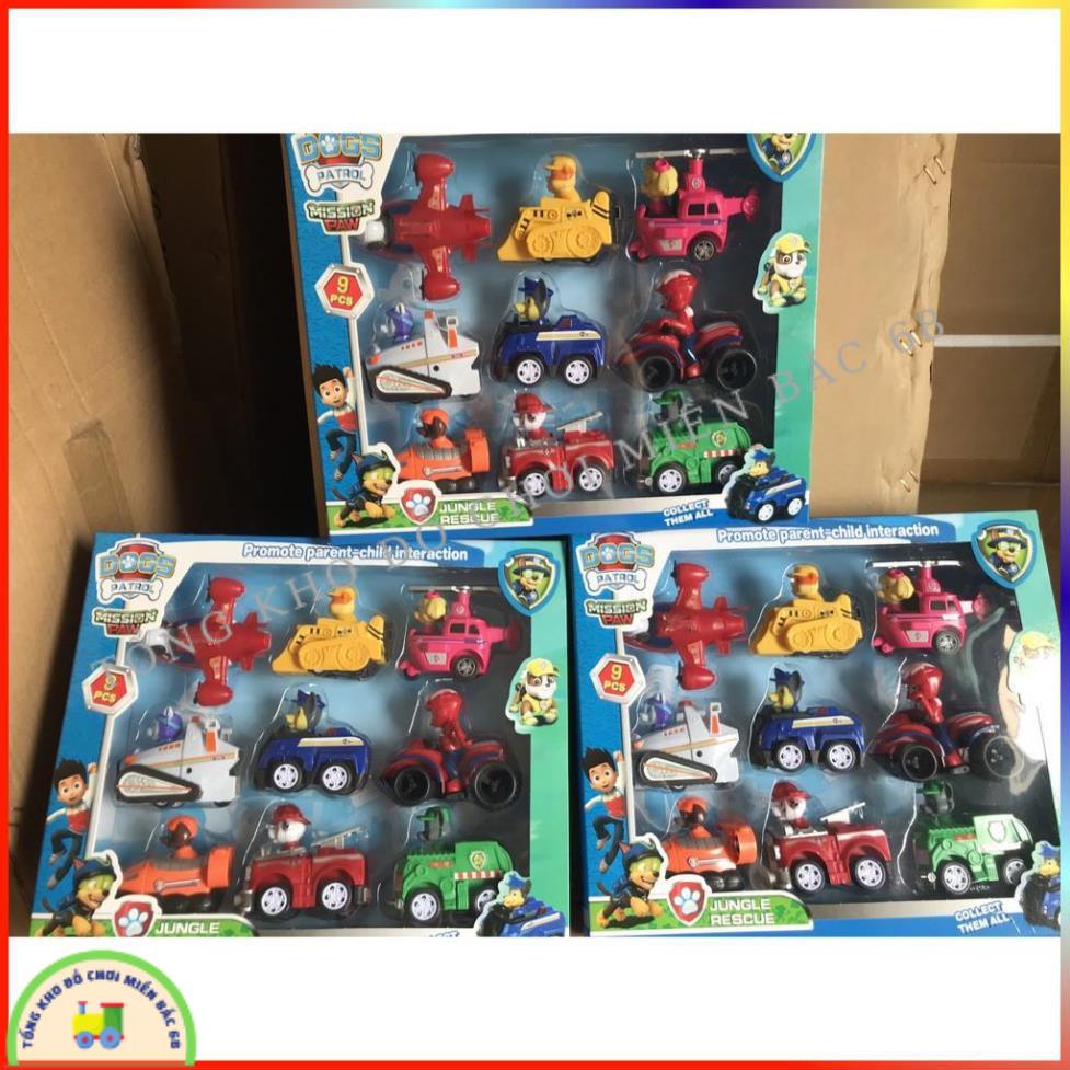 Chó cứu hộ đồ chơi Paw Patrol A8 A9 A11 mô hình 6 con 7 con 8 con 9 con đồ chơi cho các bé TKMB68