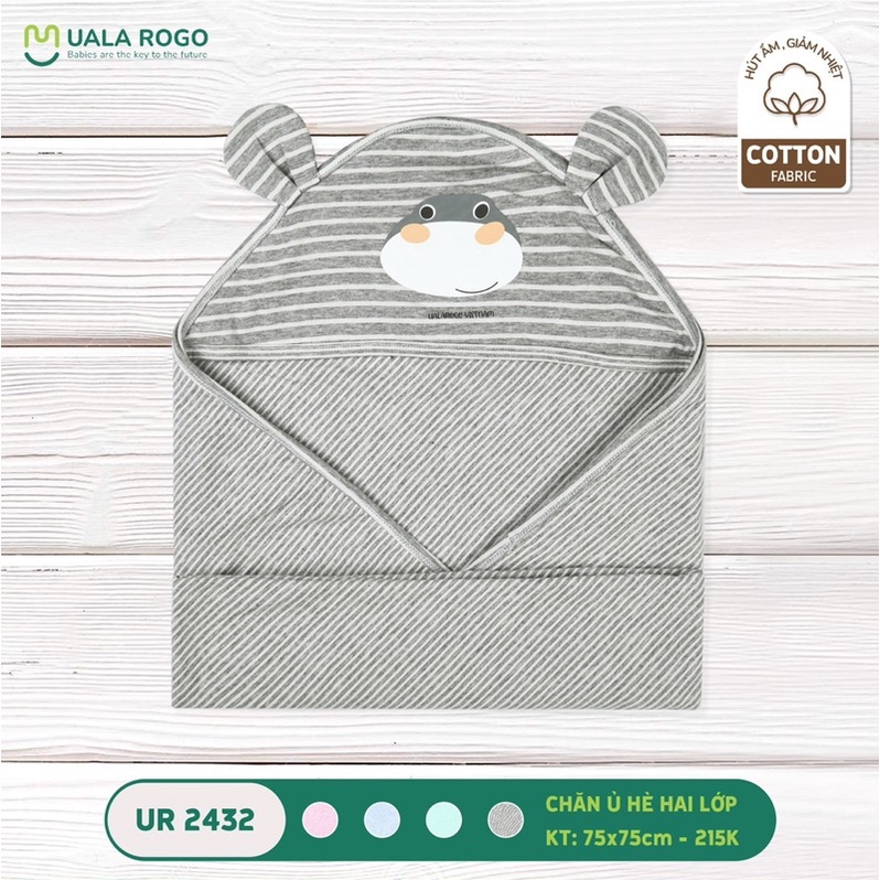 Chăn ủ cotton 2 lớp Ualarogo