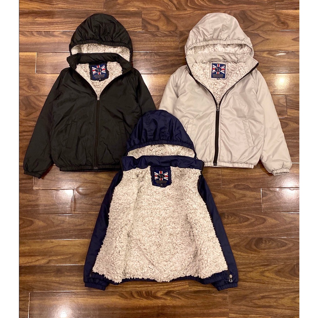 Áo khoác gió lót lông cừu bé trai 7-14yBONG KEN KIDS SHOPNội dung 1