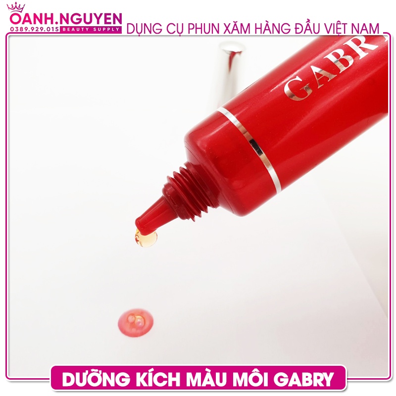 Dưỡng Kích Màu Môi Sau Xăm Gabry