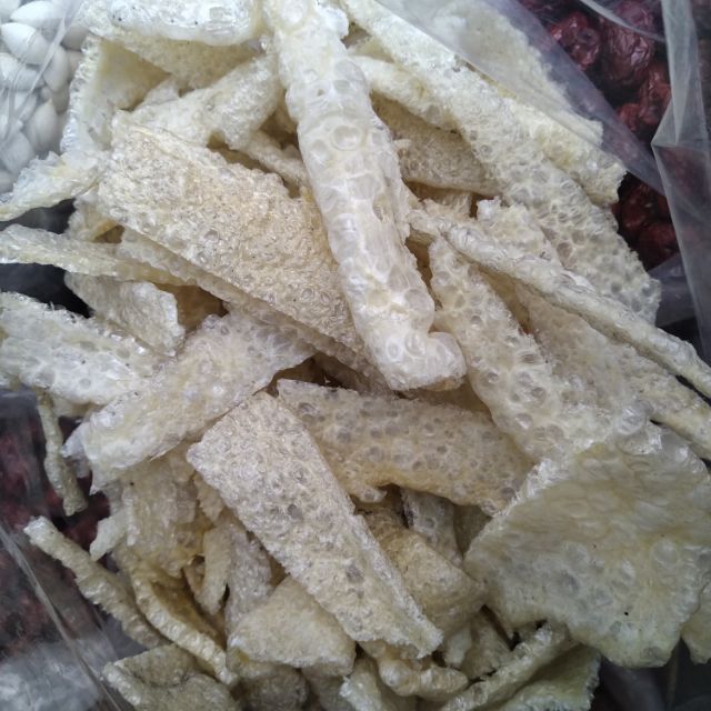 100g Da heo vụn lớn không lông, phồng