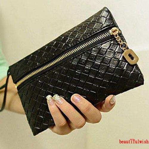 Wfu-fashion women´s clutch purse bag pu leather mini-handbag #bb