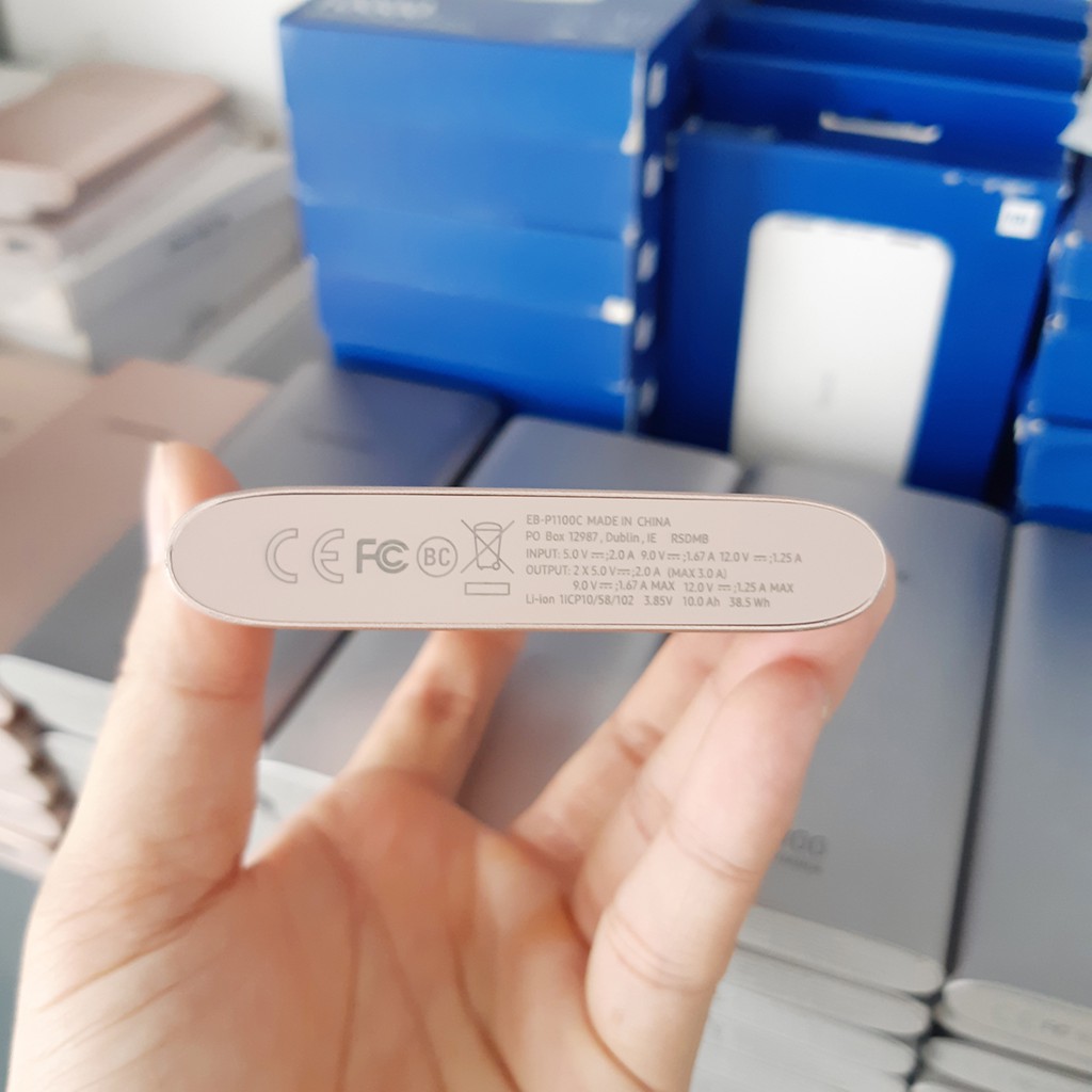 [Máy trần Likenew 90%] Pin dự phòng Samsung FastCharge 10.000mAh EB-P1100C cổng USB Type-C