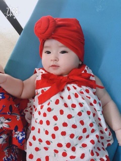 Mũ turban cho bé