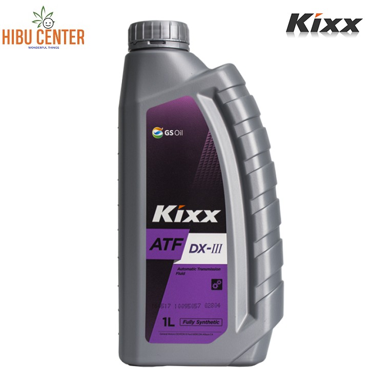 Dầu Hộp Số Tự Động KIXX ATF DX III 1 Lít Chất Lượng Cao