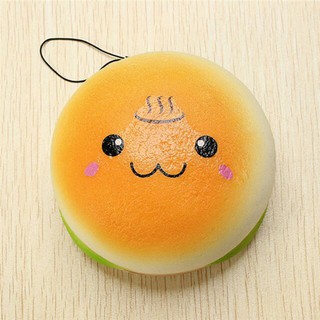  Squishy hamburger 10cm , màn thầu 10cm  Nh233
