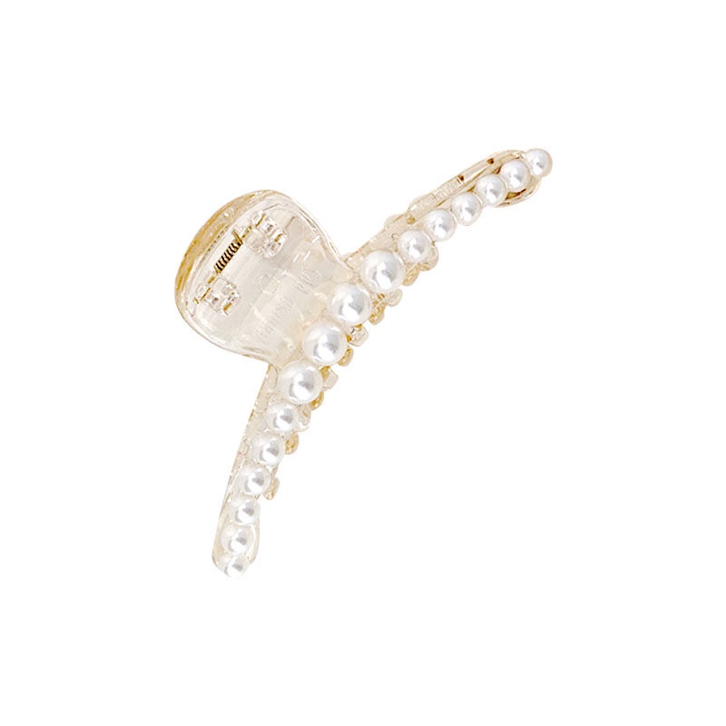 Kẹp Tóc Đính Ngọc Trai Phong Cách Hàn Quốc