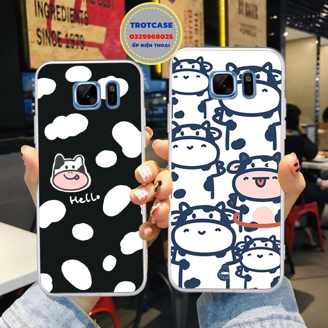 [ NEW ] Ốp lưng điện thoại Samsung Note Fe / S6 / S7 ? S6 Edge / S7 Edge - ốp dẻo in hình bò sữa nhiều mã siêu đẹp | BigBuy360 - bigbuy360.vn