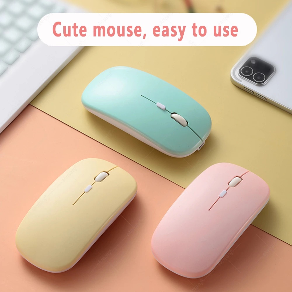 Chuột Bluetooth Không Dây Chơi Game Cho Laptop iPad Tablet Notebook Mobile