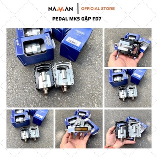 Phụ kiện xe đạp bàn đạp, pedal mks, pedal gấp, made in japan fd7