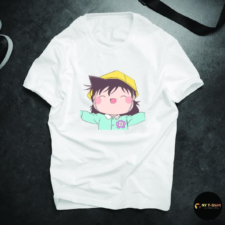 [Freeship] Áo Thun In Hình Ran Mori Lúc Bé Cute - Ao Thun Thám Tử Conan