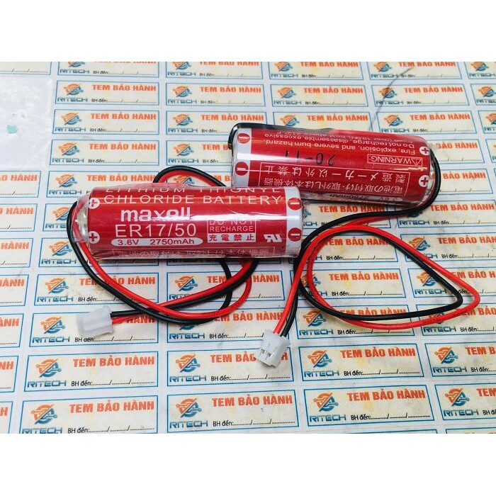 Pin Maxell ER17/50 Lithium 3.6v 2750mAh hàng nhập khẩu