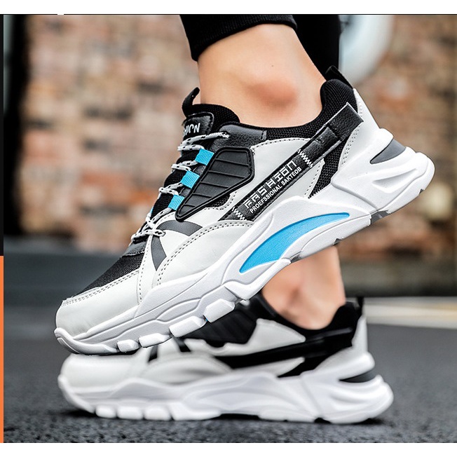 Giày Thể Thao Nam S058 Tăng Chiều Cao Kiểu Dáng Năng Động(s)