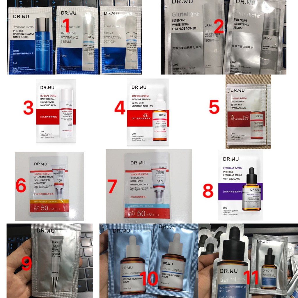 [ Mẫu thử ] Chăm sóc da dr.wu các loại | BigBuy360 - bigbuy360.vn