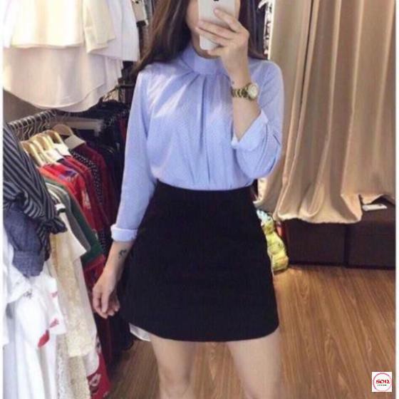 Váy A dáng ngắn có quần trong kín đáo | BigBuy360 - bigbuy360.vn