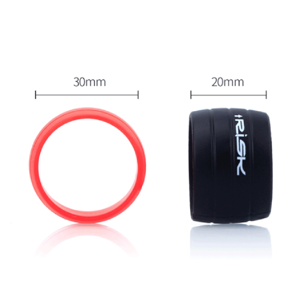 Một cặp vòng silicon cố định dây cáp xe đạp đường trường JETTING nhiều màu tùy chọn