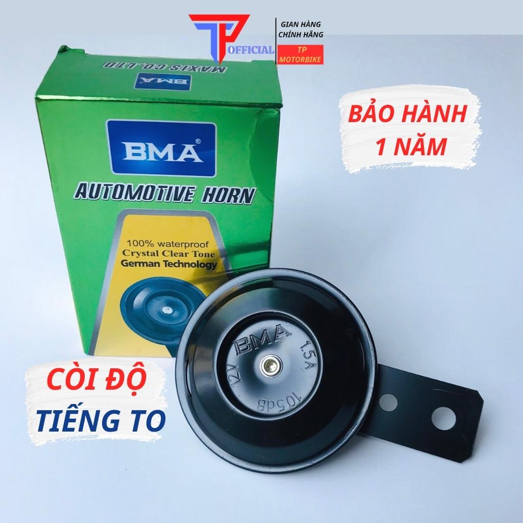 Còi xe máy ô tô 12v chính hãng BMA ĐỘ TIẾNG TO có bảo hành _kèn xe TPMotorBike