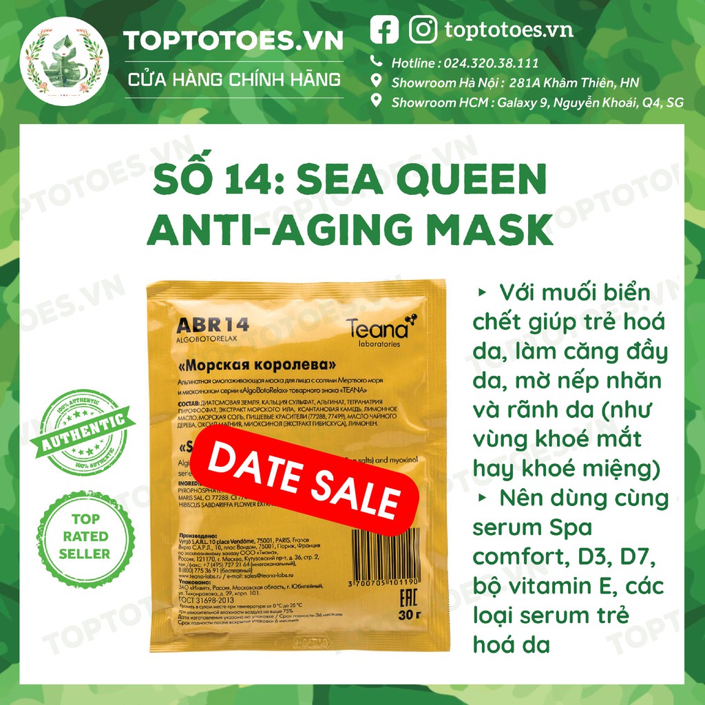 [DATE SALE] Lẻ gói Mặt nạ dẻo Teana sale | BigBuy360 - bigbuy360.vn
