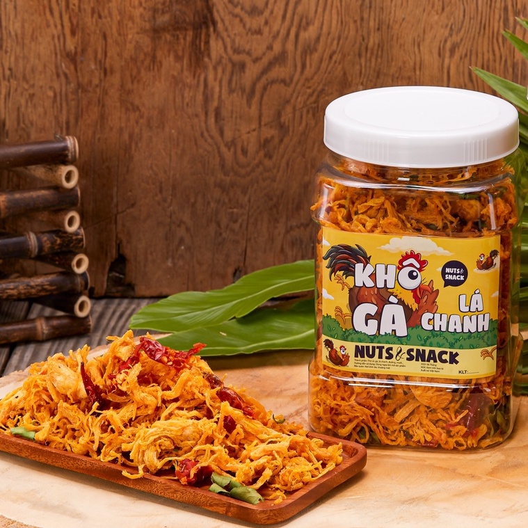 Khô Gà Lá Chanh Loại 1 - GÀ BEO FOOD