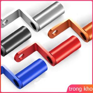 Mirror Pedestal Phone Refit Holder Mount Extension Bracket Hooks for Motorcycle