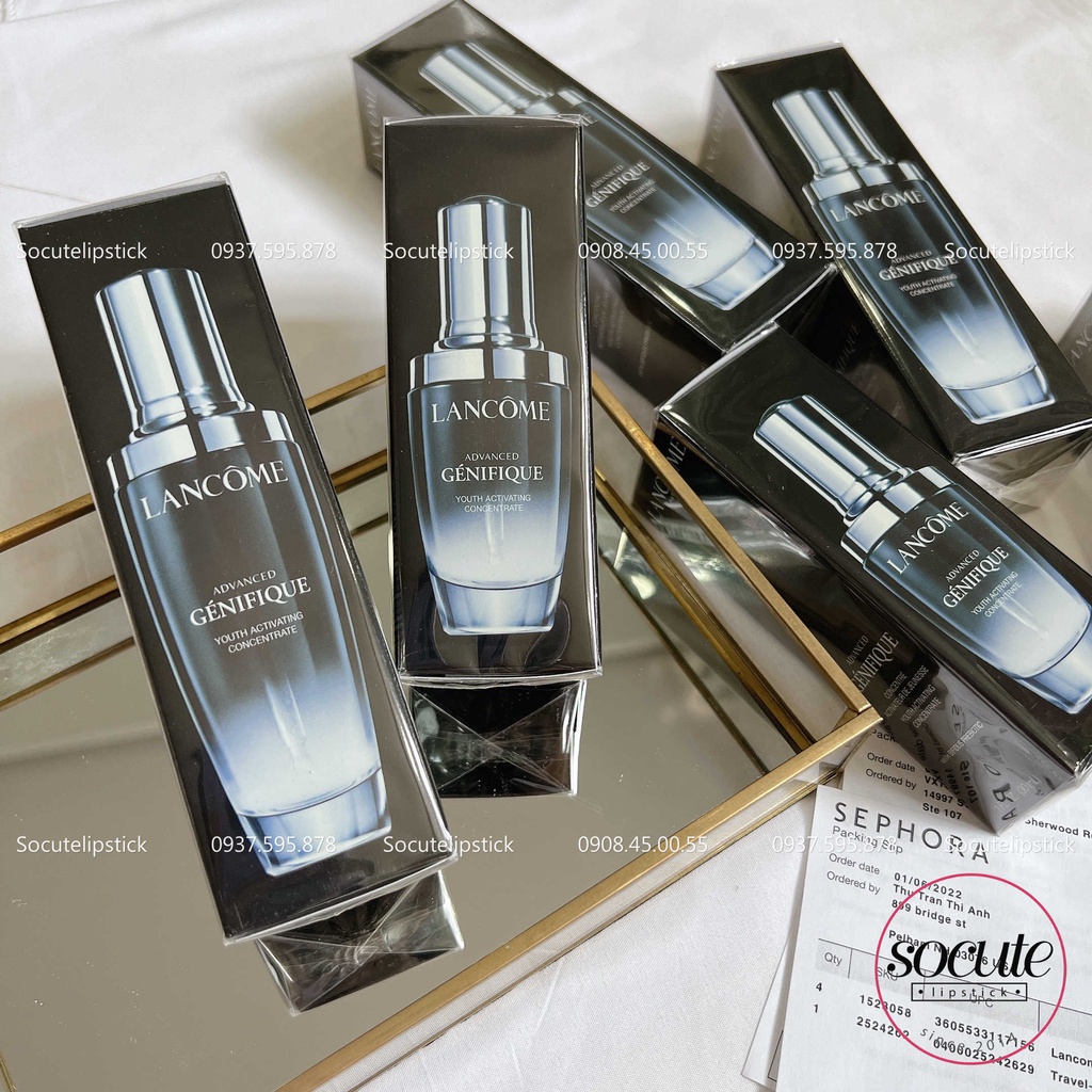 [Bill Sephora] SERUM LANCOME ADVANCED GENIFIQUE YOUTH ACTIVATING CONCENTRATE - Tinh chất trẻ hoá làn da chống lão hoá