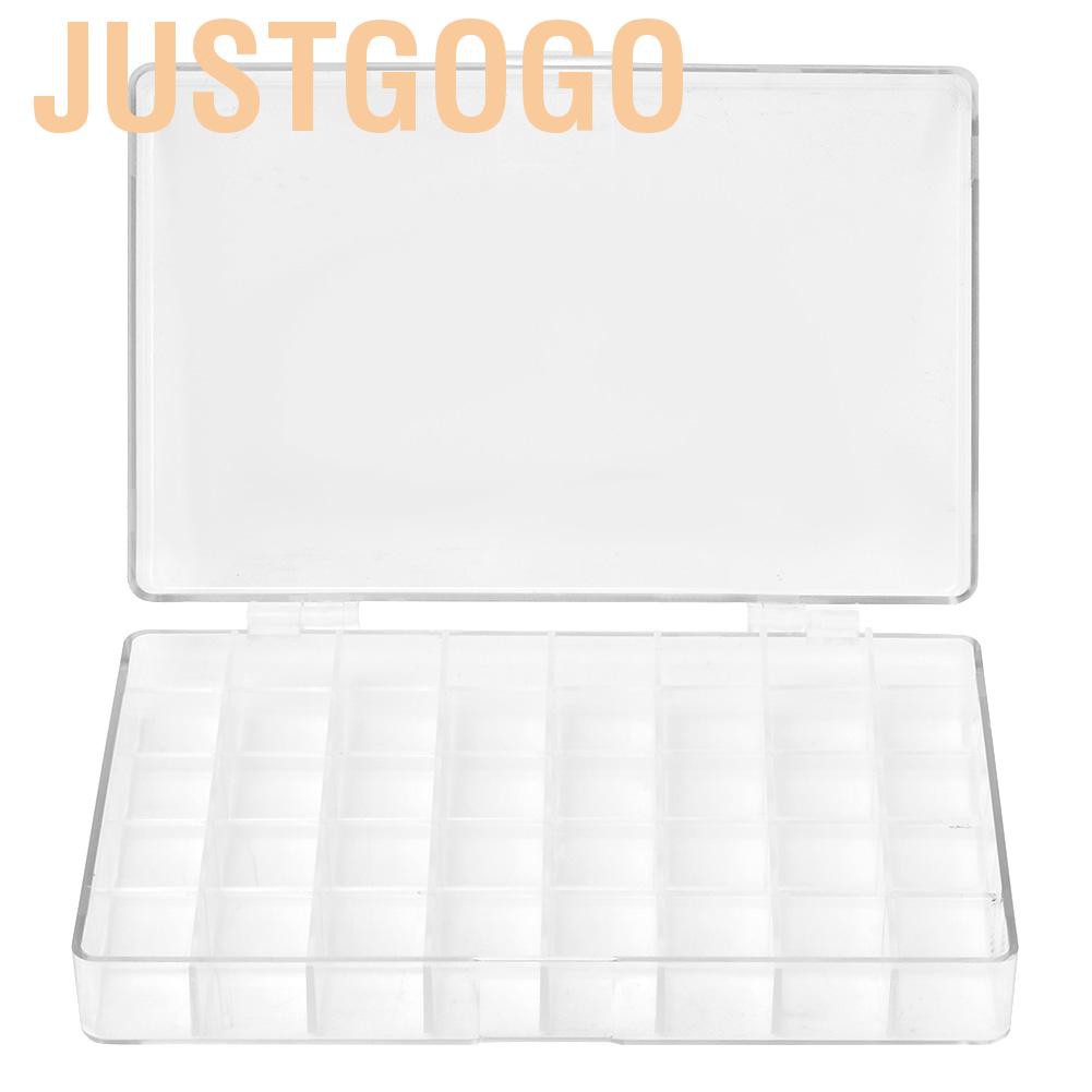 (Hàng Mới Về) Hộp Đựng Mỹ Phẩm Bằng Acrylic Trong Suốt 40 Ngăn Tiện Dụng