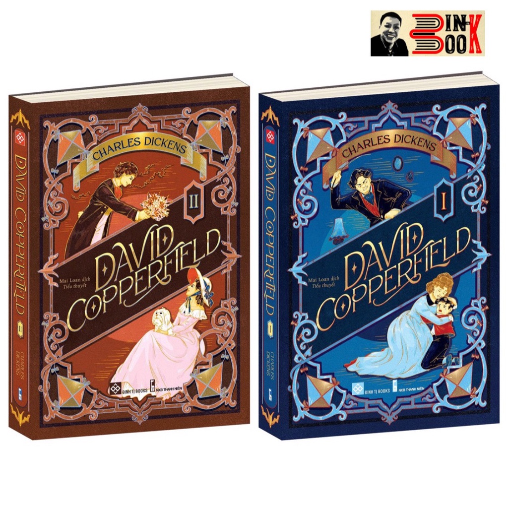 Sách Đinh Tị - Combo 2 tập - David Copperfield - Charles Dickens (Bình Book)