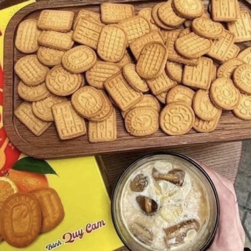 Bánh quy cam Hải Châu (gói 130g)