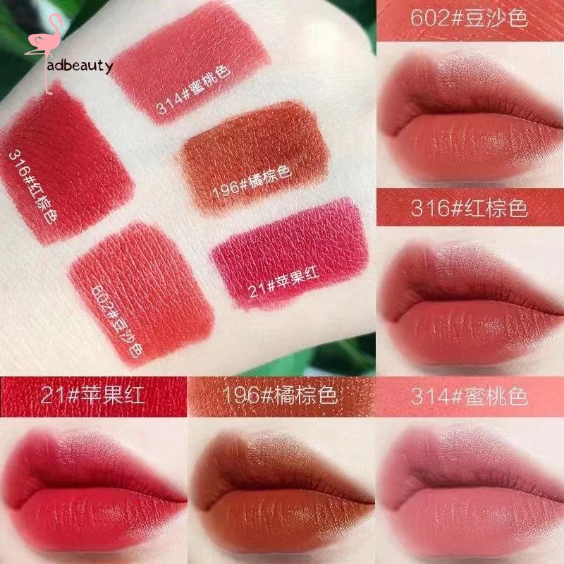 Son Môi Dưỡng Ẩm Thiết Kế Vỏ Màu Vàng Đồng Thời Trang