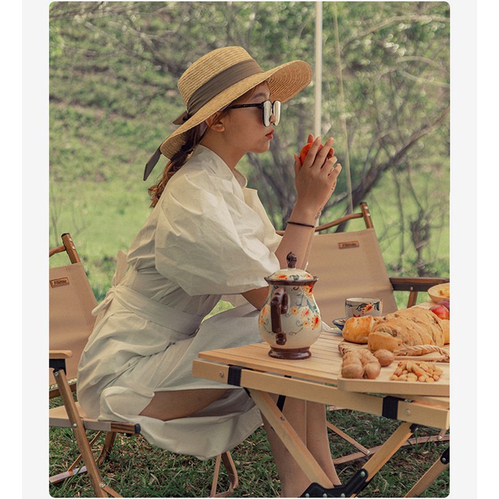 Ghế xếp gấp gọn mini câu cá, dã ngoại, camping, cắm trại, coffe chill ghế gấp khung nhôm tiện lợi chắc chắn