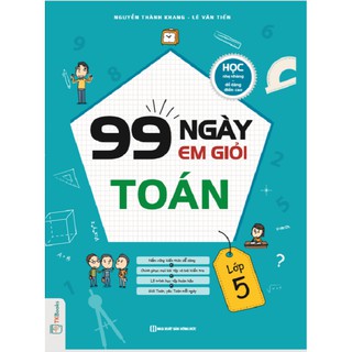 Sách - 99 ngày em giỏi toán lớp 5