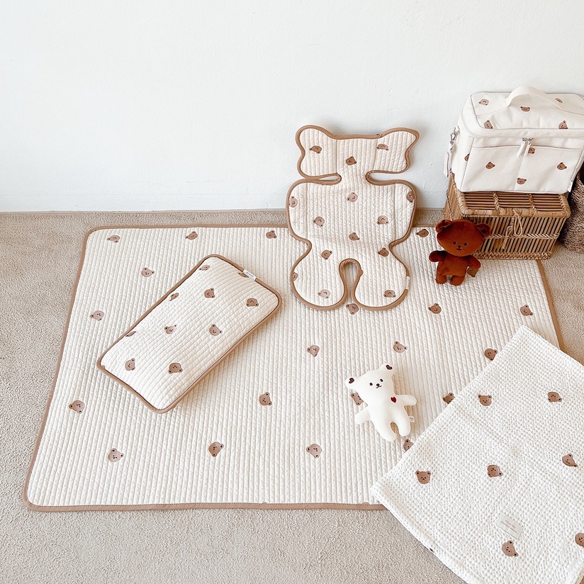 Gối điều hòa Hàn Quốc Malolotte &amp; Dottodot / Cool air pillow Made in Korea