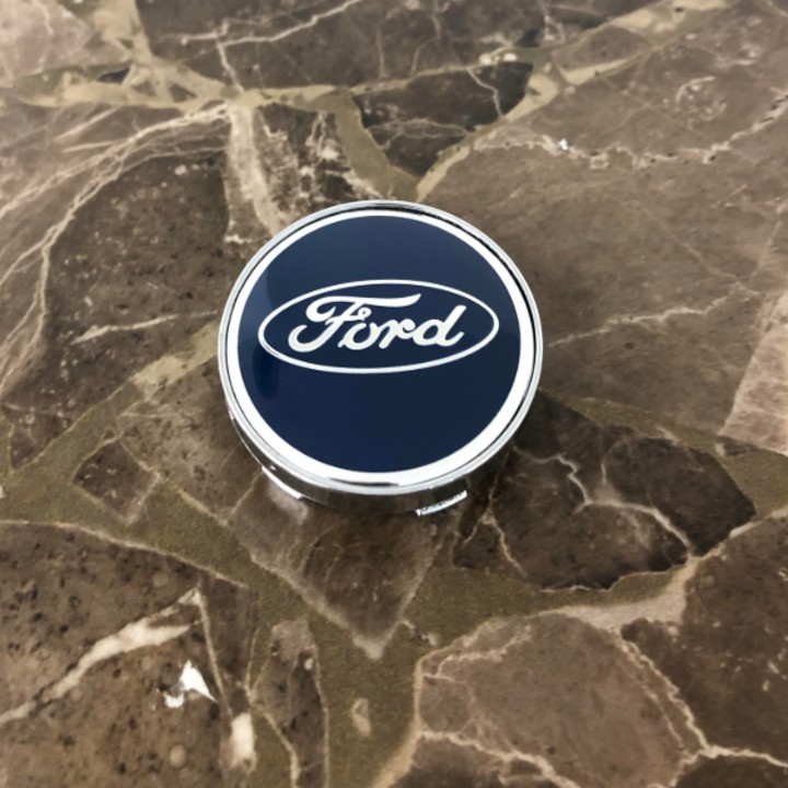 Biểu tượng Logo Ford chụp mâm, vành, bánh xe ô tô kích thước 60mm/ Mã sản phẩm FORD60