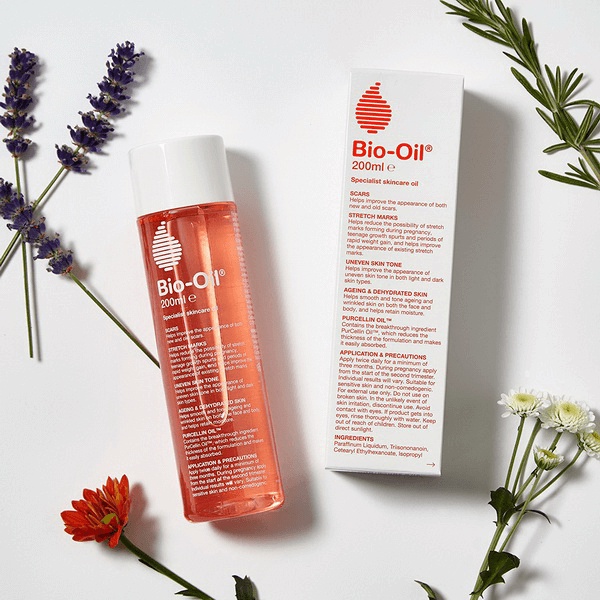 Tinh dầu Bio Oil ngừa rạn da, làm giảm mờ sẹo